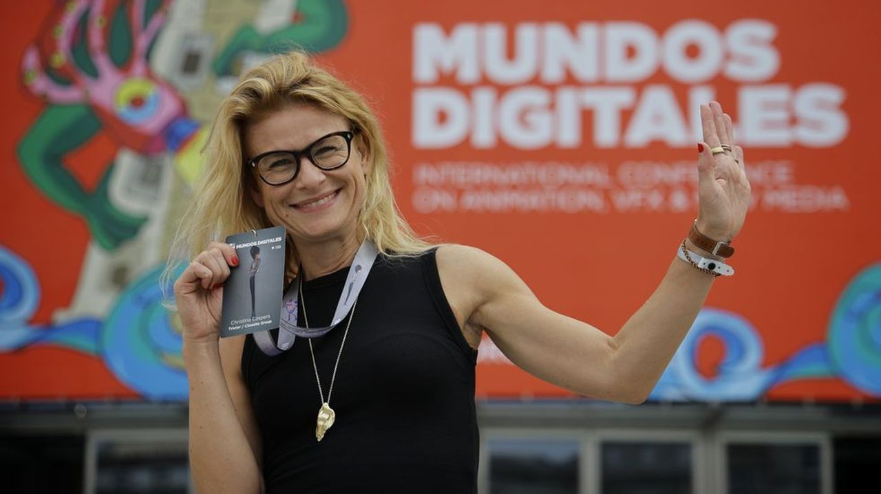 Christina Caspers, directora general de Trixter: «Galicia tiene muchísimo talento, seguid apostando por él»