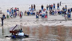 El piano flotante llega a Foz