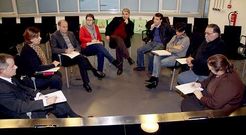 La Mesa Local de Comercio de Lal�n mantuvo una reuni�n de dos horas y media en el consistorio.
