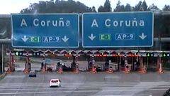 Accidente mortal en el peaje de Gu�samo