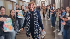 As� fue la emotiva despedida en el Eusebio a Teresa Fraga