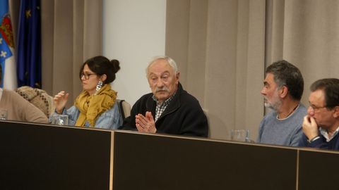 El grupo municipal del BNG, en el pleno de este lunes