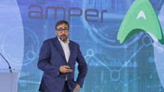 El director comercial del Grupo Amper, Manuel de Oliveira.