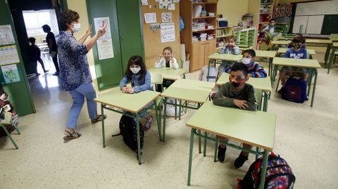 Vuelta al cole en el colegio de Barcelos