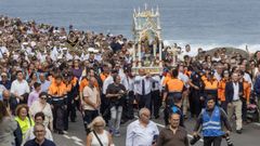 Procesi�n de la romer�a, el pasado a�o.
