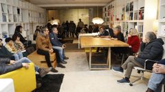 Los afectados se reunieron este viernes en la capital gallega