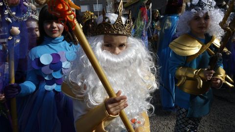 Desfile del entroido infantil de Xinzo
