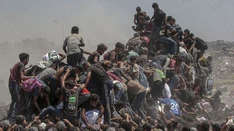 La hambruna en la Franja de Gaza en el World Press Photo.