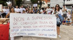 Movilizacin en A Laracha por la supresin de un cuidador