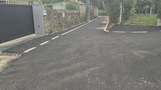 Uno de los tramos objeto de mejora por parte del Concello de Malpica.