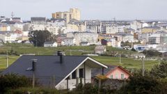 Vista de Foz (imagen de archivo)