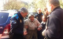 La mujer fue hallada ayer a las 13.00 horas.
