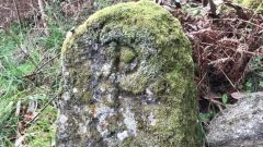 La piedra con la �R� en Matam�.