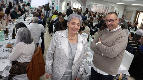 Celebracin del 25 aniversario de la asociacin AMICOS en el  Restaurante Trapeiro, Lousame