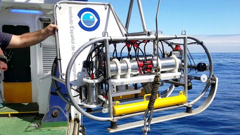 En la imagen, el Politolana, un vehculo dirigido a distancia diseado por el grupo ECOMARG.