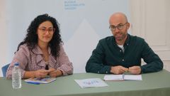 Diego Rosal junto a Rosana Dom�nguez.