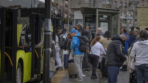 Imagen de archivo de la lnea de autobs que va al aeropuerto