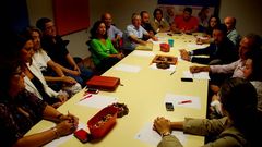 El comit� ejecutivo del PP de O Barco se reuni� ayer