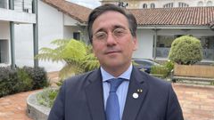 Albares durante una entrevista con Efe en Bogot el pasado 7 de agosto