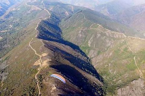 Vista de la monta�a de Quiroga captada por uno de los participantes