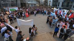 Manifestaci�n por la vivienda en Pontevedra