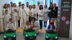 Los ni�os del Cunqueiro ir�n en Mercedes al quir�fano