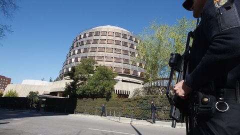 Edificio sede del Tribunal Constitucional (TC) en Madrid