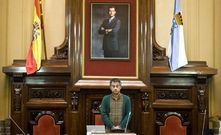 PLENO DEL CONCELLO DE A CORU�A CON LA VOTACION DE LOS PRESUPUESTOS MUNICIPALES. EL ALCALDE XULIO FERREIRO BAAMONDE