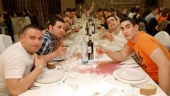 Cena del colectivo Chilindr�n en Celeiro