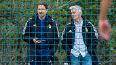 Roberto Su�rez y C�sar Mart�n, en El Requex�n