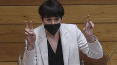 Ana Pont�n, en el Parlamento gallego este mi�rcoles