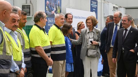 Banco de alimentos en los Precios Princesa de Asturias