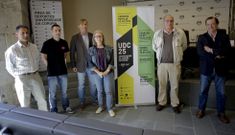 Momento del acto de presentaci�n de las actividades impulsadas por la Universidade da Coru�a. 
