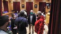 El pleno del Concello se celebr� en la Diputaci�n por motivos de espacio para cumplir con las restricciones del coronavirus