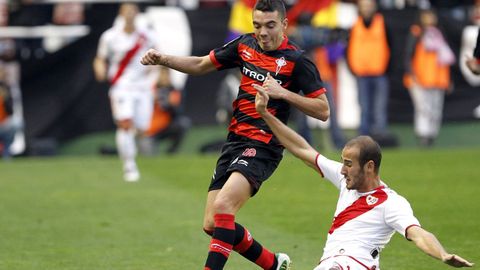 Rayo Vallecano-Celta (3-2) el 10 de noviembre del 2012.
