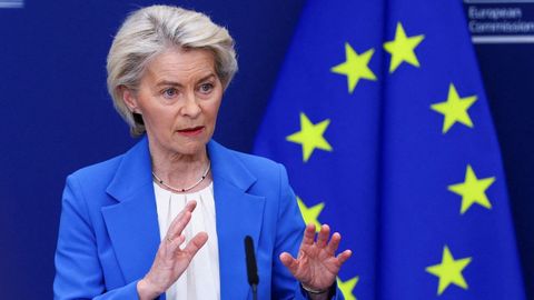 Ursula von der Leyen, presidenta de la Comisi�n Europea
