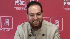 Daniel Irimia, portavoz del PSOE en Cospeito