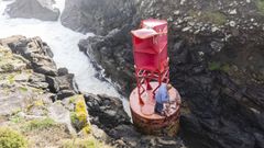 Una baliza recorre 6.000 kilmetros entre la Costa Este de EE.UU. y la playa de Nemia, Muxa