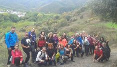 Una treintena de estradenses hicieron senderismo por la sierra de Enci�a da Lastra y Las M�dulas. 