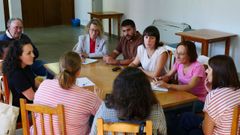 Ana Pontn se reuni con miembros de la AMPA del colegio de Asados.