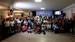 La celebraci�n del vig�simo aniversario de Os Zoqueiros, en im�genes