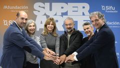 Guillermo Gutirrez, Cristina Lago, Marit Cores, Alfonso Franco, Anxo Pintos y Oriol Saa.