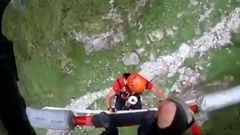 Rescate de emergencia en Picos de Europa