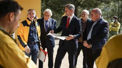 Jos� Mi�ones visit� la sede del BRIF de Laza