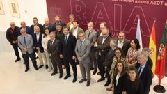 Firma del convenio y de los estatutos de la Agrupaci�n Europea de Cooperaci�n Territorial (AECT) da Raia Seca