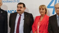 Csar Blanco y Marisol Nvoa, en un acto de la CEO.