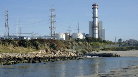 Central de ciclo combinado de Sab�n, en una foto de archivo