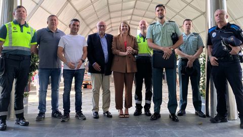 Junta local de Seguridad reunida ayer