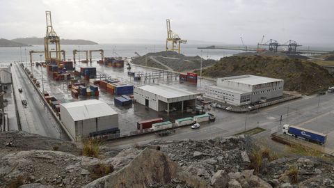 El puerto exterior de Ferrol, en una imagen tomada hace pocos das