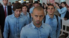 El Bar�a aterriza en Vigo